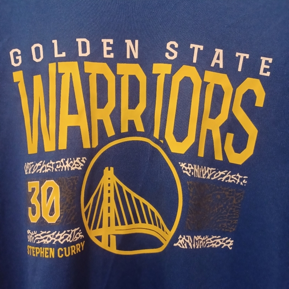 NWOT NBA boys Golden State Warriors #30 Stephan Curry tee - Picture 2 of 6
